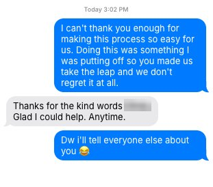 Client message